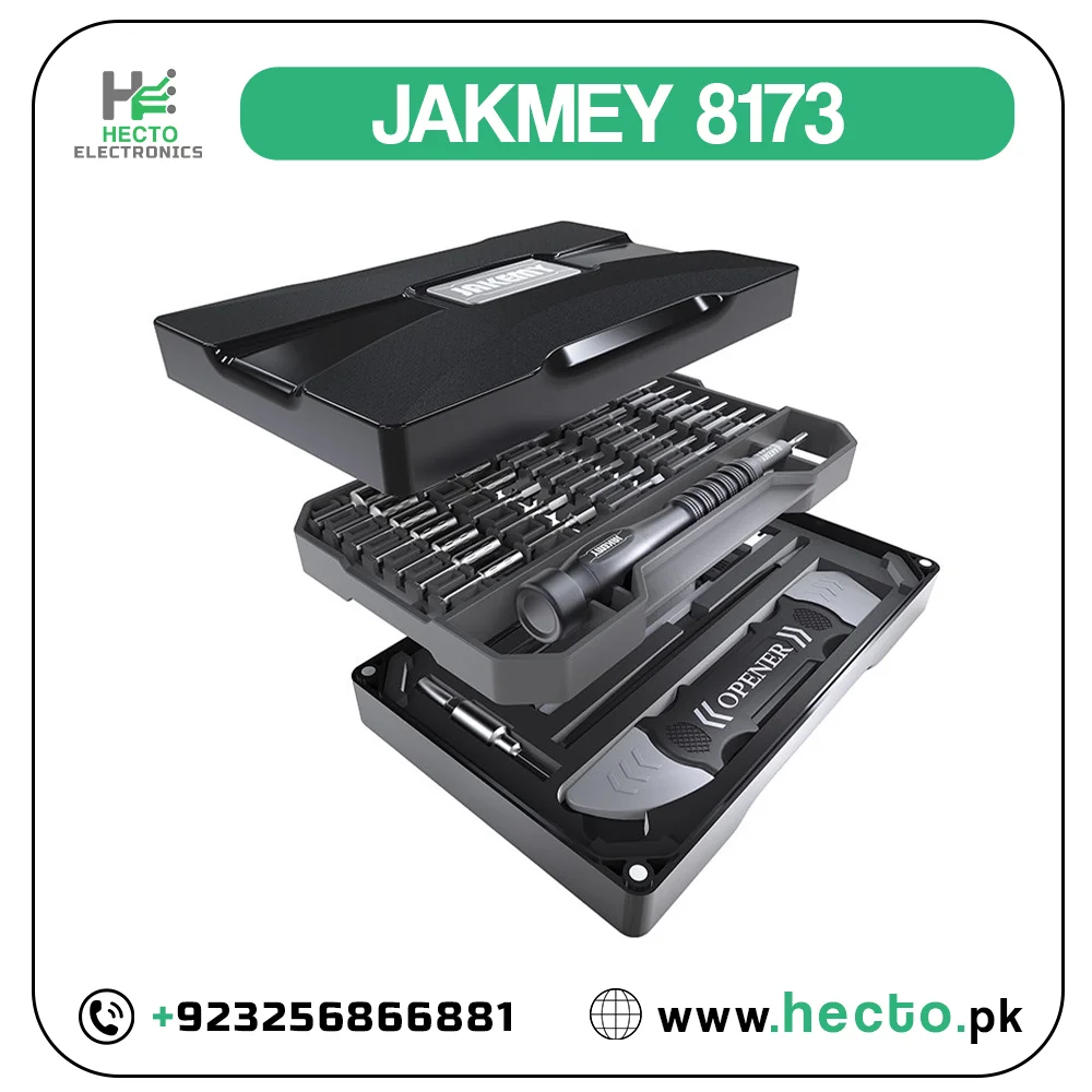 JAKMEY 8173 69 In 1 Pro Tech Flexible Screwdriver Set For Electronics JM 8173