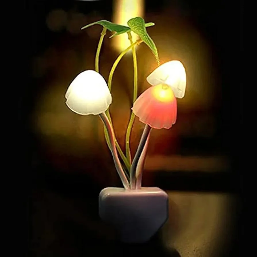 Rechargeable Multicolor LED Night Lamp for Home